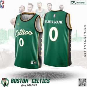 Áo Đấu Boston Celtics City Edition 2022/23 - Xanh Lá Truyền Thống