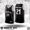 Áo Đấu Brooklyn Nets Icon Edition 2022/23 - Màu Đen