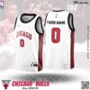 Áo Đấu Chicago Bulls City Edition 2022/23 - Custom Trắng