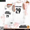Áo Bóng Rổ Danang Dragons Away 2023 Màu Trắng