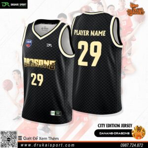 Áo đấu Danang Dragons City Edition 2023 - Đen Vảy Rồng