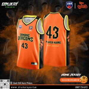 Áo đấu Danang Dragons Home Jersey 2024 – Cam Đậm