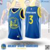 Áo đấu Golden State Warriors xanh dương đậm 2022/2023