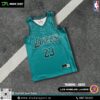 Áo Đấu LAKERS Xanh Ngọc Số 23 – Thiết Kế Hình Học Cá Tính