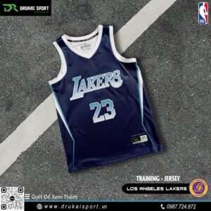 Áo Training Jersey Los Angeles Lakers Màu Xanh Navy - Mẫu 28