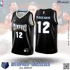 Áo Bóng Rổ Memphis Grizzlies City Edition 2022/23 - Đen Nhám