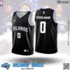 Áo bóng rổ Orlando Magic City Edition 2022/23 - Đen tuyền