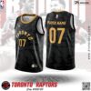 Áo đấu Toronto Raptors City 2022/23 - Đen viền vàng mạnh mẽ