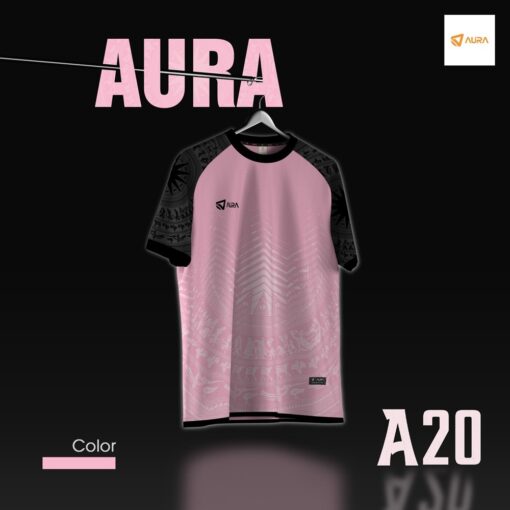 Áo Thể Thao AURA A20 – Đỏ Rực Năng Động Thể Hiện Phong Cách - Ảnh 2