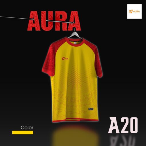 Áo Thể Thao AURA A20 – Đỏ Rực Năng Động Thể Hiện Phong Cách - Ảnh 5