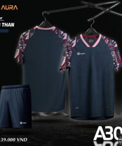 AURA A30 - Set đồ thể thao màu tím than cá tính