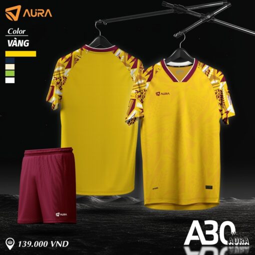 AURA A30 - Set đồ thể thao màu tím than cá tính - Ảnh 3