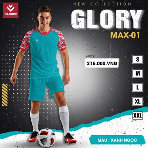 Bộ Đồ Đá Banh HACORIO GLORY MAX-01 – Trắng Đen Cá Tính - Ảnh 5