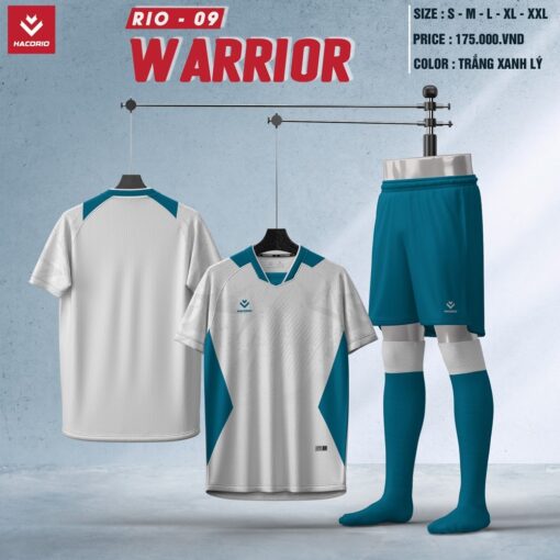 Áo Bóng Đá Hacorio RIO-09 Warrior Màu Đỏ - Thể Hiện Tinh Thần Chiến Binh - Ảnh 2