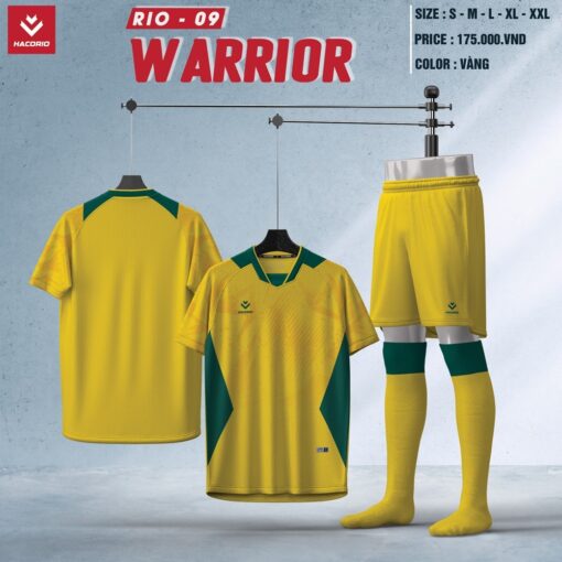 Áo Bóng Đá Hacorio RIO-09 Warrior Màu Đỏ - Thể Hiện Tinh Thần Chiến Binh - Ảnh 3
