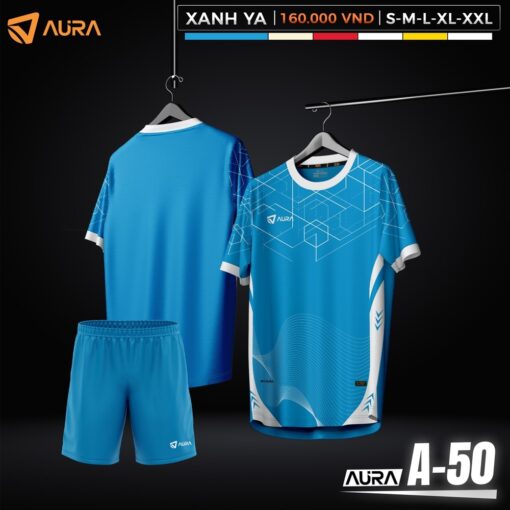 Áo Bóng Đá AURA A-50 Màu Trắng Đỏ Đô – Mạnh Mẽ và Lịch Lãm - Ảnh 6