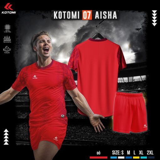 Áo Bóng Đá KOTOMI 07 AISHA - Màu Tím Than - Ảnh 2