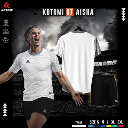 Áo Bóng Đá KOTOMI 07 AISHA - Màu Tím Than - Ảnh 6