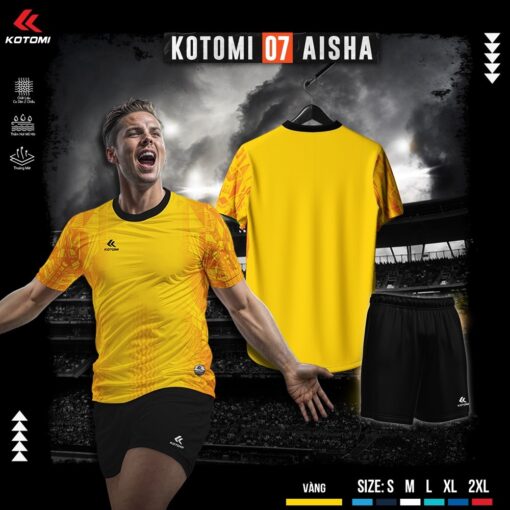 Áo Bóng Đá KOTOMI 07 AISHA - Màu Tím Than - Ảnh 5