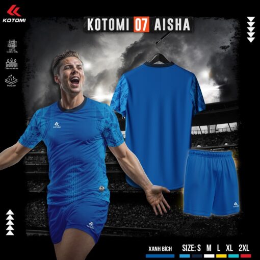 Áo Bóng Đá KOTOMI 07 AISHA - Màu Tím Than - Ảnh 4