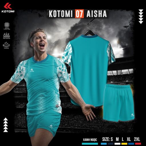 Áo Bóng Đá KOTOMI 07 AISHA - Màu Tím Than - Ảnh 3
