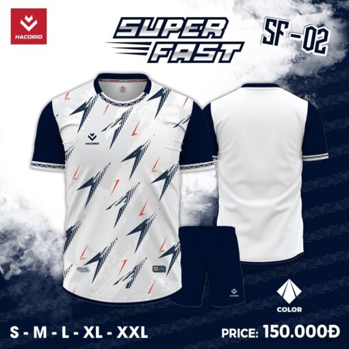 Áo Thể Thao SUPER FAST - SF-02 Màu Vàng Kem Năng Động - Ảnh 3