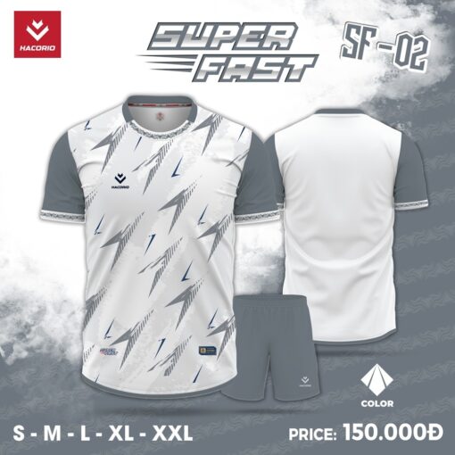 Áo Thể Thao SUPER FAST - SF-02 Màu Vàng Kem Năng Động - Ảnh 4