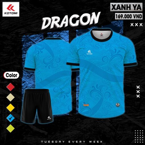 Áo Bóng Đá Dragon - Xanh Chuối | Kotomi - Ảnh 2