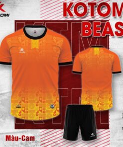 Bộ Quần Áo Thể Thao KOTOMI BEAST - Màu Cam Năng Động