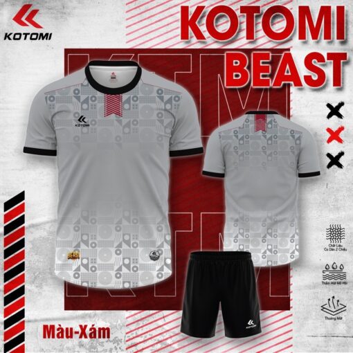 Bộ Quần Áo Thể Thao KOTOMI BEAST - Màu Cam Năng Động - Ảnh 2