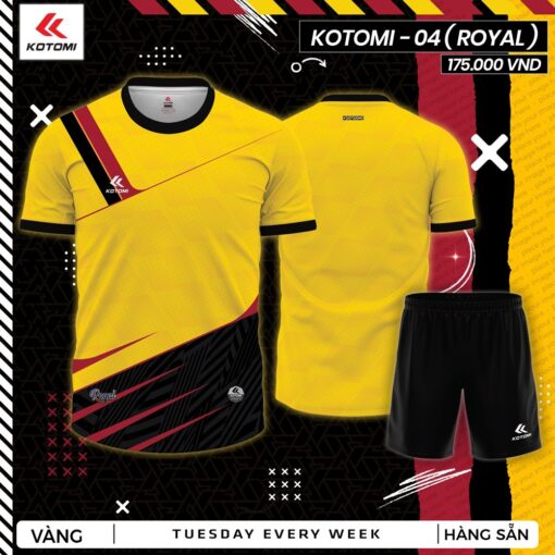 Áo Thể Thao Kotomi 04 - Trắng Royal Nổi Bật, Chuyên Nghiệp - Ảnh 4
