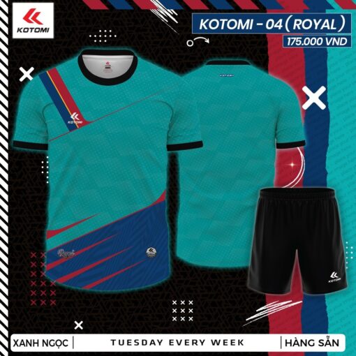 Áo Thể Thao Kotomi 04 - Trắng Royal Nổi Bật, Chuyên Nghiệp - Ảnh 5