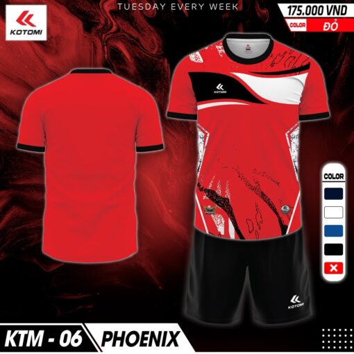 Áo Không Logo KOTOMI 06 - Đen Vàng Phoenix Đẳng Cấp - Ảnh 2