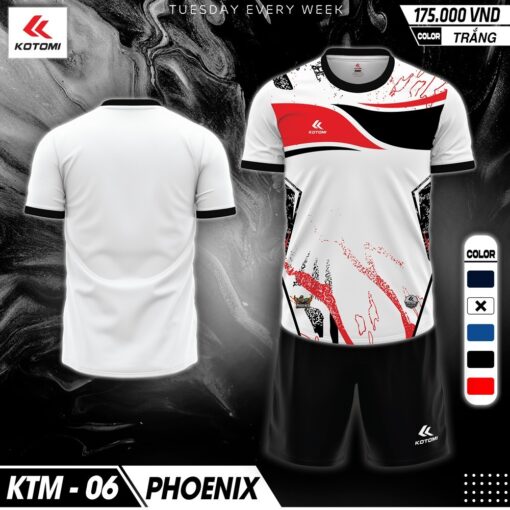 Áo Không Logo KOTOMI 06 - Đen Vàng Phoenix Đẳng Cấp - Ảnh 4