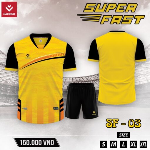 Áo Không Logo Super Fast SF-03 Xanh Dương - Thiết Kế Năng Động, Vượt Trội - Ảnh 6