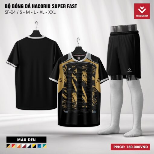 Bộ Bóng Đá Hacorio Super Fast Màu Đỏ Năng Động - Ảnh 2