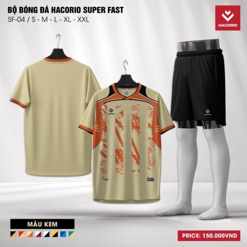 Bộ Bóng Đá Hacorio Super Fast Màu Đỏ Năng Động - Ảnh 3