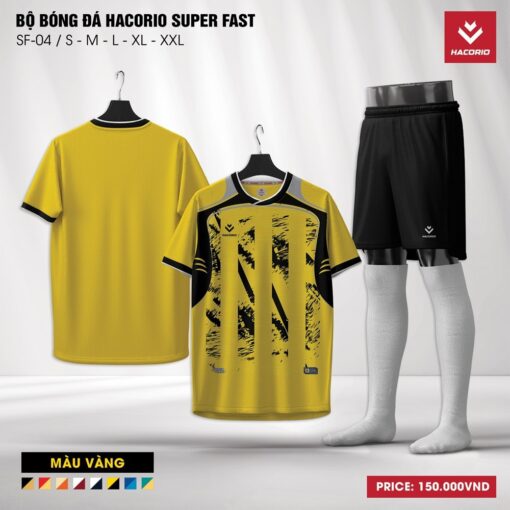 Bộ Bóng Đá Hacorio Super Fast Màu Đỏ Năng Động - Ảnh 6
