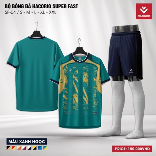 Bộ Bóng Đá Hacorio Super Fast Màu Đỏ Năng Động - Ảnh 8