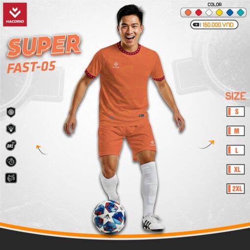Áo Bóng Đá SF-05 Trắng Đỏ Rượu Vang - Thoáng Mát, Thời Trang Và Hiệu Năng - Ảnh 2