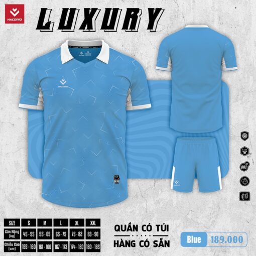Bộ Thể Thao HACORIO-04 Màu Vàng Luxury, Co Giãn Cao Cấp - Ảnh 4
