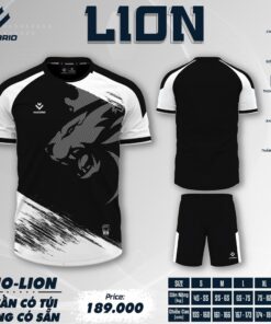 Bộ Đồ Thể Thao HACORIO LION Trắng Đen
