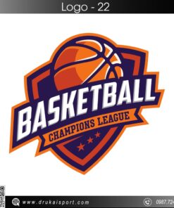 Logo Basketball Champions League - Tím Cam Năng Động