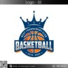 Logo Bóng Rổ Màu Xanh Navy – Basketball Best Tournament Club