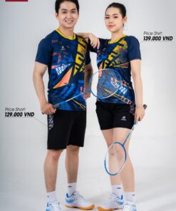 Áo Cầu Lông Zinex Z100 Xanh Navy – Phong Cách Mạnh Mẽ và Năng Động