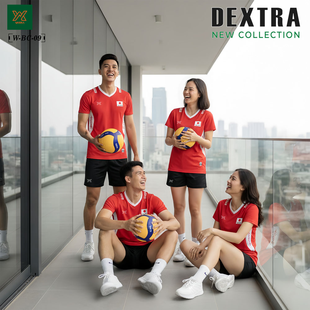 Áo Bóng Chuyền Nữ W-BC-09 Màu Đen - Thiết Kế Unisex, Cá Tính Và Năng Động - Ảnh 2