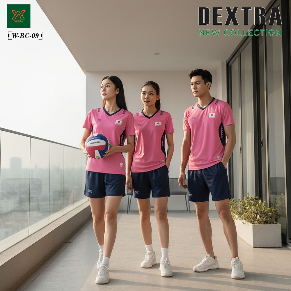 Áo Bóng Chuyền Nữ W-BC-09 Màu Đen - Thiết Kế Unisex, Cá Tính Và Năng Động - Ảnh 3