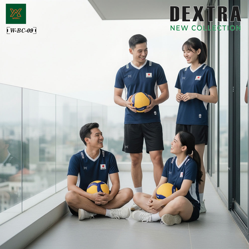 Áo Bóng Chuyền Nữ W-BC-09 Màu Đen - Thiết Kế Unisex, Cá Tính Và Năng Động - Ảnh 5