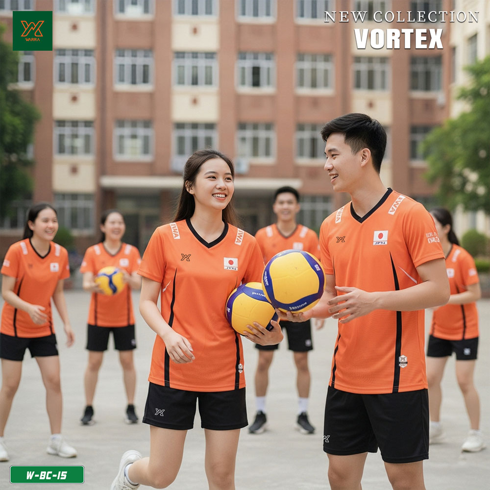 Bộ đồng phục thể thao VORTEX đỏ tươi - Năng lượng và đột phá - Ảnh 2