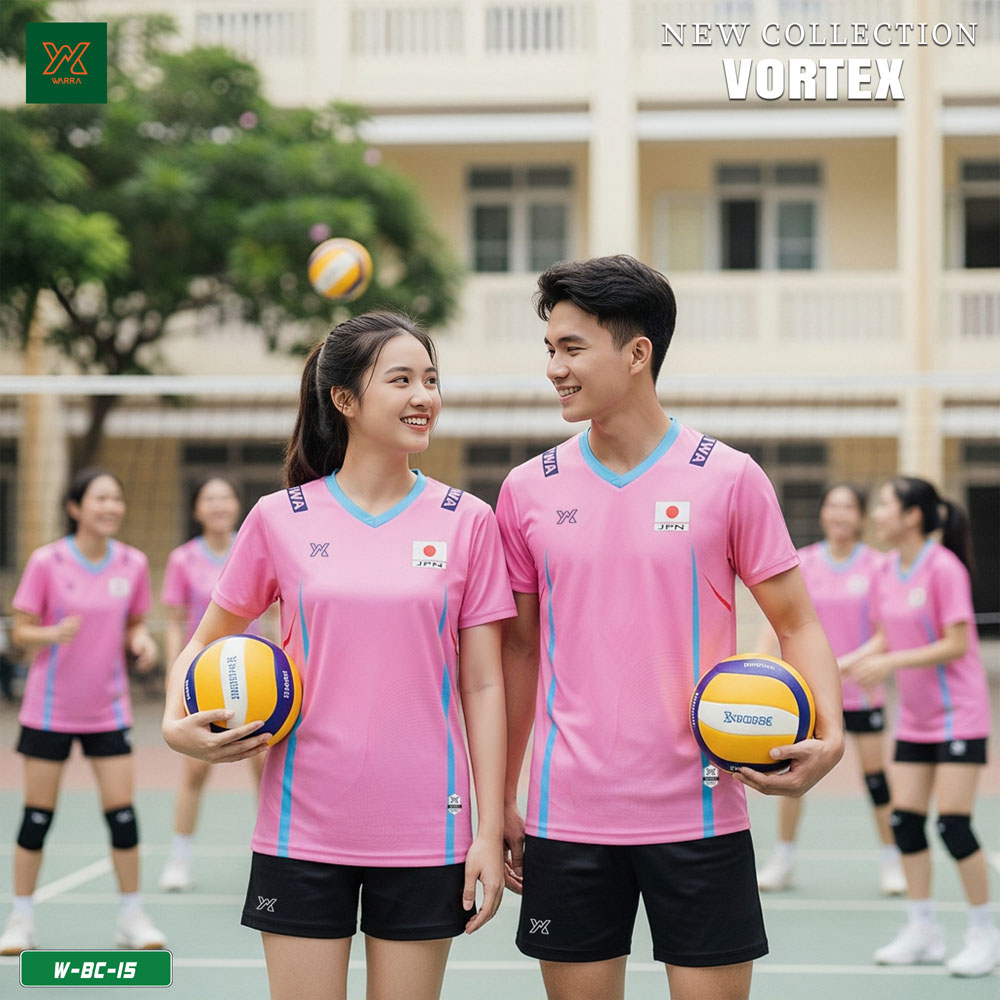 Bộ đồng phục thể thao VORTEX đỏ tươi - Năng lượng và đột phá - Ảnh 3